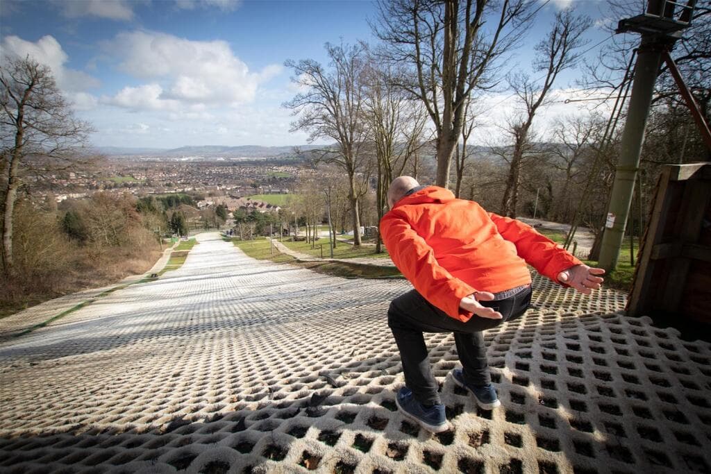 Historic Gloucestershire Dry Ski Slope Where Eddie the Eagle Trained Listed for Sale